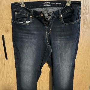 Levi Strauss & Co. Curvy Straight Jeans